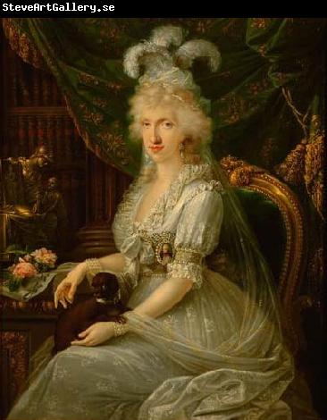 unknow artist Luise Marie Amelie Theresia von Bourbon, Prinzessin von Neapel-Sizilien
